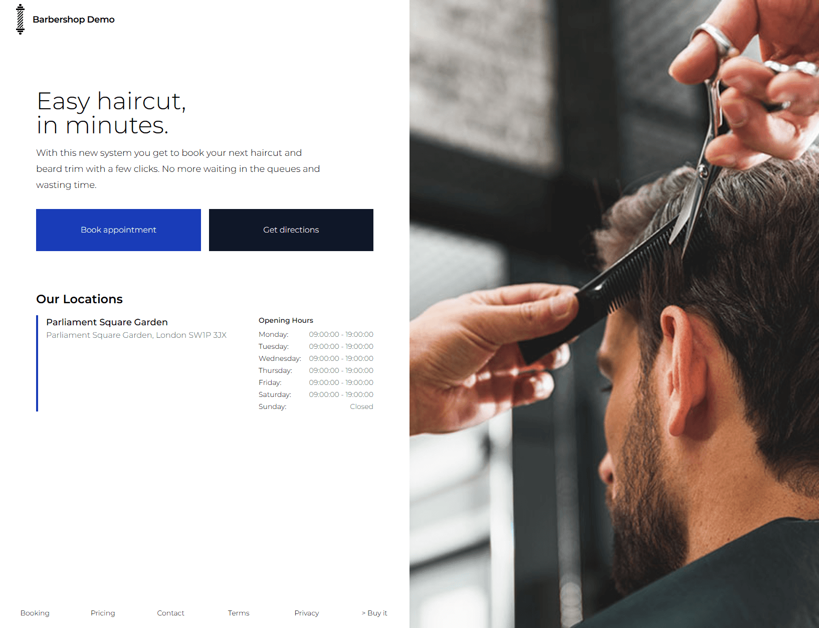 Demo Barbershop