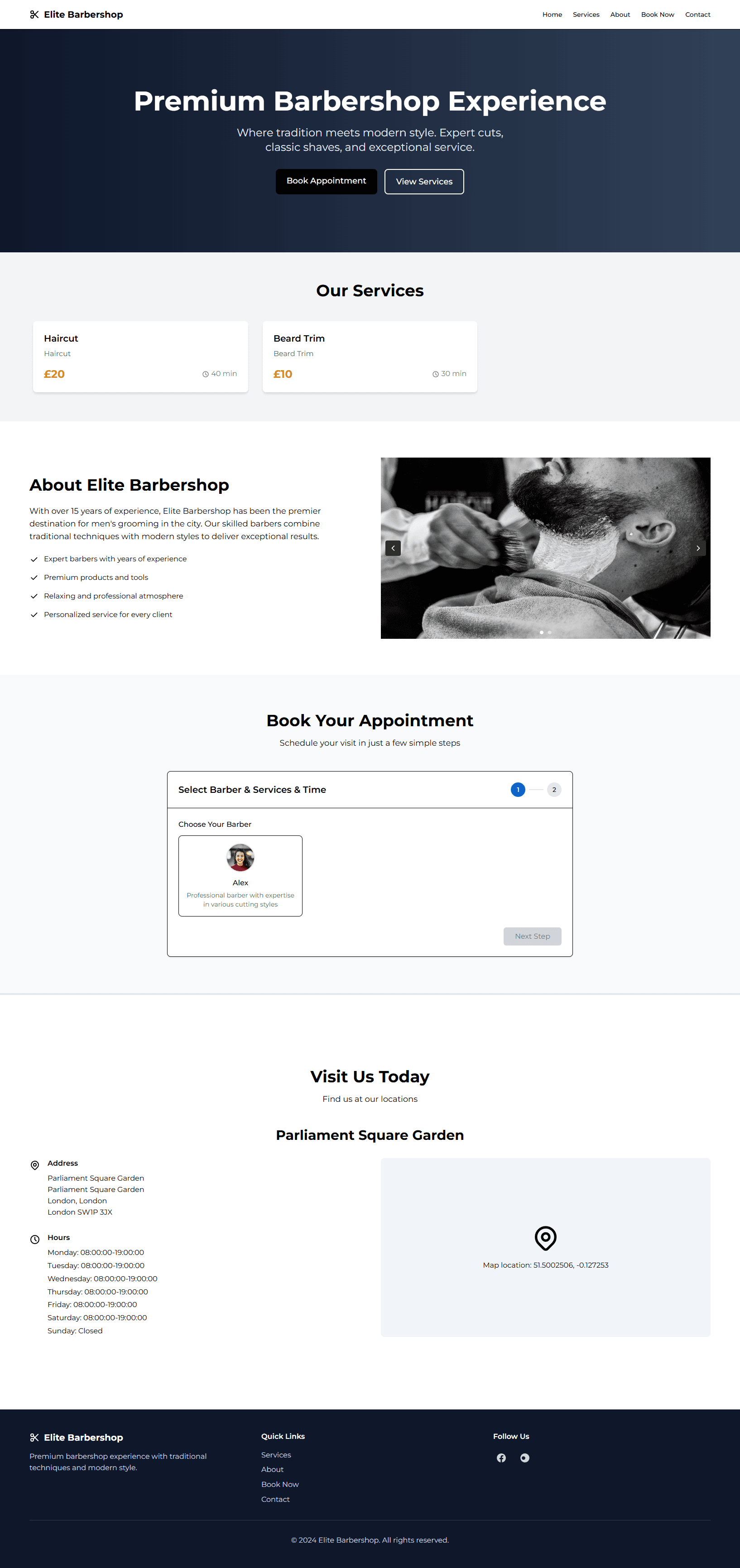 Demo Barbershop